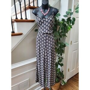 Hollister Womens Multicolor 100% Viscose Sleeveless Round Neck Jumpsuit Small